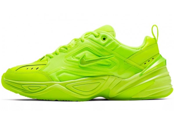 Кроссовки Nike M2k Tekno салатовые