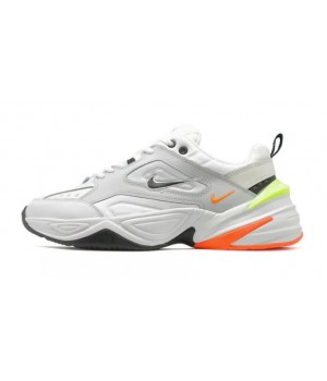 Кроссовки Nike M2k Tekno белые с оранжевым