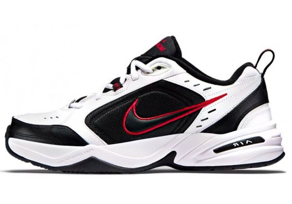 Кроссовки Nike M2k Tekno черно-белые с красным