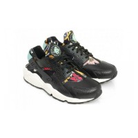 Кроссовки Nike Air Huarache Black Flower