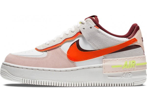 Кроссовки Nike Air Force 1 Shadow Surfaces in Team Red and Orange