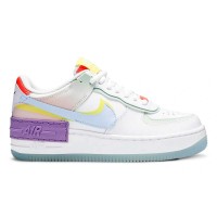 Кроссовки Nike Air Force 1 Shadow White Hydrogen Blue Purple