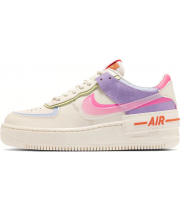 Кроссовки Nike Air Force 1 Shadow Double Swoosh Sail Pink Purple