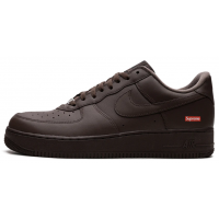 Nike Air Force 1 Low Supreme Mini Box Logo Baroque Brown