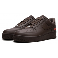 Nike Air Force 1 Low Supreme Mini Box Logo Baroque Brown