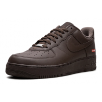 Nike Air Force 1 Low Supreme Mini Box Logo Baroque Brown