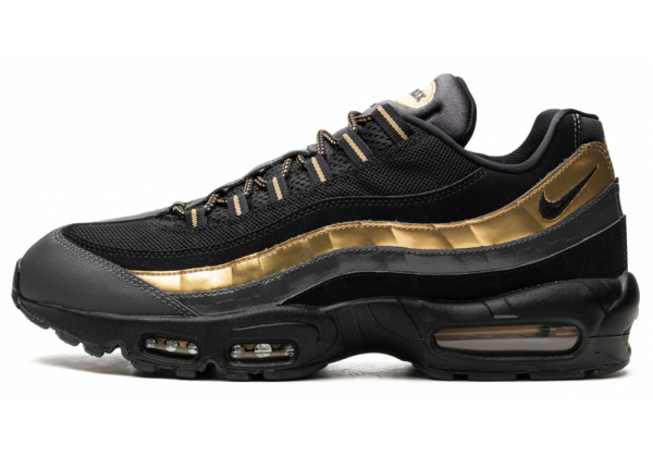 Кроссовки Nike Air Max 95 Premium Black Gold