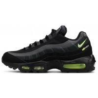Nike Air Max 95 Retro Logo Black Grey Volt