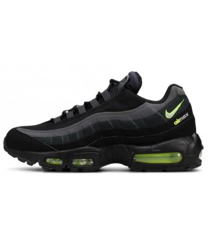 Nike Air Max 95 Retro Logo Black Grey Volt