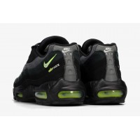 Nike Air Max 95 Retro Logo Black Grey Volt