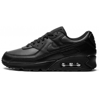Кроссовки Nike Air Max 90 Leather Triple Black