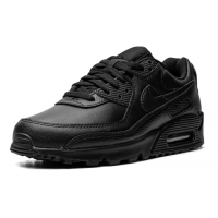 Кроссовки Nike Air Max 90 Leather Triple Black