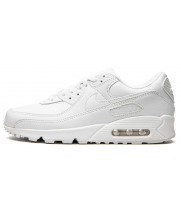 Кроссовки Nike Air Max 90 Leather Triple White