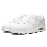 Кроссовки Nike Air Max 90 Leather Triple White