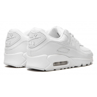Кроссовки Nike Air Max 90 Leather Triple White