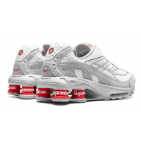 Supreme x Nike Shox Ride 2 SP White Grey Red