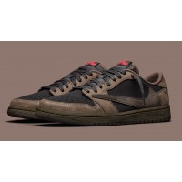 Nike Air Jordan 1 Low Travis Scott OG Velvet Brown