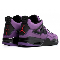 Nike Air Jordan 4 Retro x Travis Scott Purple зимние