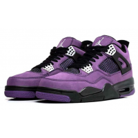 Nike Air Jordan 4 Retro x Travis Scott Purple зимние