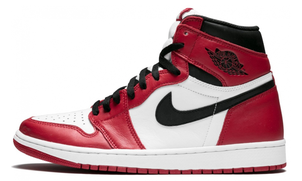 Nike Air Jordan 1 High White Varsity Red Black