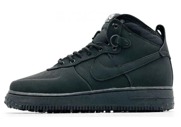 Nike Lunar Force 1 Duckboot WaterShield Black зимние