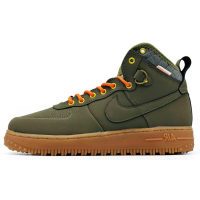 Nike Lunar Force 1 Duckboot WaterShield Autumn Khaki зимние