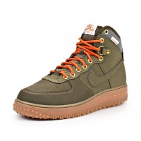 Nike Lunar Force 1 Duckboot WaterShield Autumn Khaki зимние