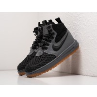 Nike Lunar Force 1 Duckboot Grey с мехом