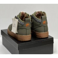 Nike Lunar Force 1 Duckboot WaterShield Autumn Khaki зимние