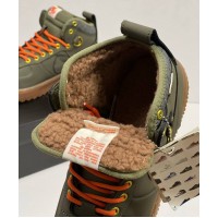 Nike Lunar Force 1 Duckboot WaterShield Autumn Khaki зимние