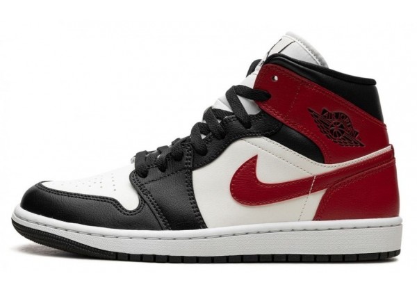 Nike Air Jordan 1 Mid Black Toe