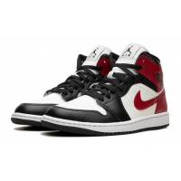 Nike Air Jordan 1 Mid Black Toe