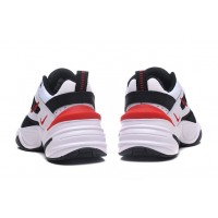 Nike M2K Tekno White Black Red