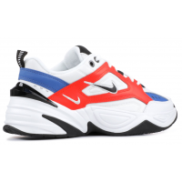 Nike M2K Tekno John Elliott White Orange Blue