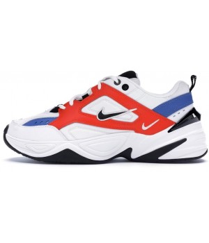 Nike M2K Tekno John Elliott White Orange Blue