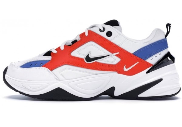 Nike M2K Tekno John Elliott White Orange Blue