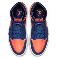 Nike Air Jordan 1 Retro High Blue Void Turf Orange