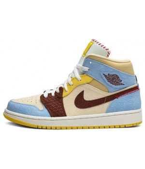 Nike Air Jordan Maison Chateau Rouge Mid SE Fearless