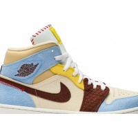 Nike Air Jordan Maison Chateau Rouge Mid SE Fearless