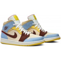Nike Air Jordan Maison Chateau Rouge Mid SE Fearless