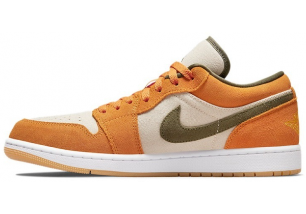 Nike Air Jordan 1 low SE Light Curry