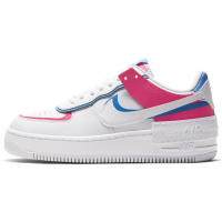 Nike Air Force 1 Shadow White Blue Pink