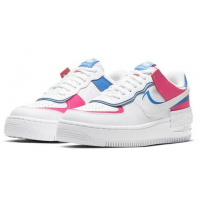 Nike Air Force 1 Shadow White Blue Pink