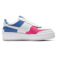 Nike Air Force 1 Shadow White Blue Pink