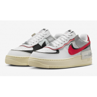 Nike Air Force 1 Low Shadow White Red