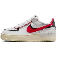 Nike Air Force 1 Low Shadow White Red