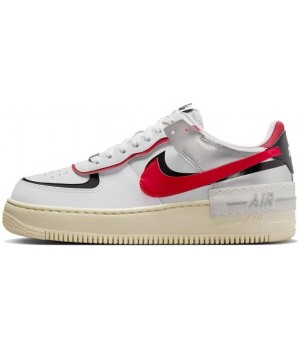 Nike Air Force 1 Low Shadow White Red
