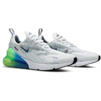 Nike Air Max 270 White Lime Blast Photo Blue