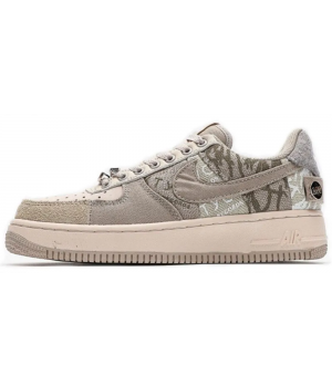 Nike Air Force 1 07 Low Travis Scott Grey White