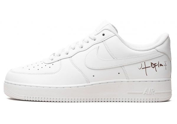 Nike Air Force 1 Low '07 Travis Scott Cactus Jack Utopia Edition White